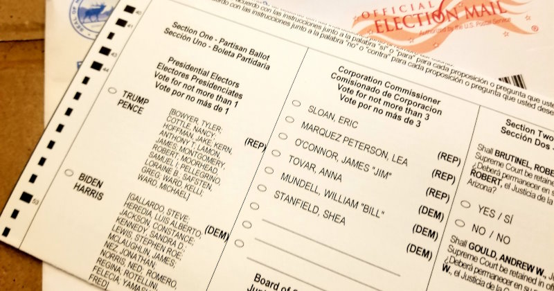 Vote by mail ballot